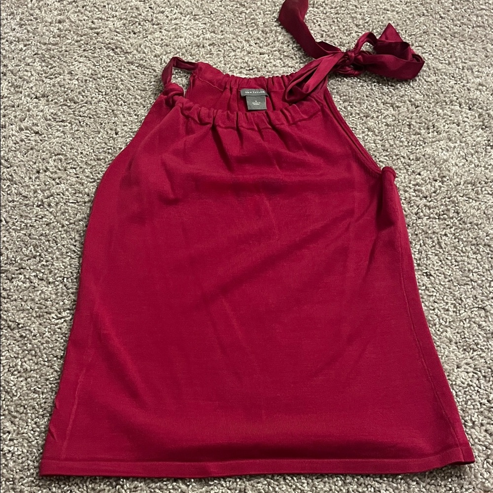 Pink tank blouse
